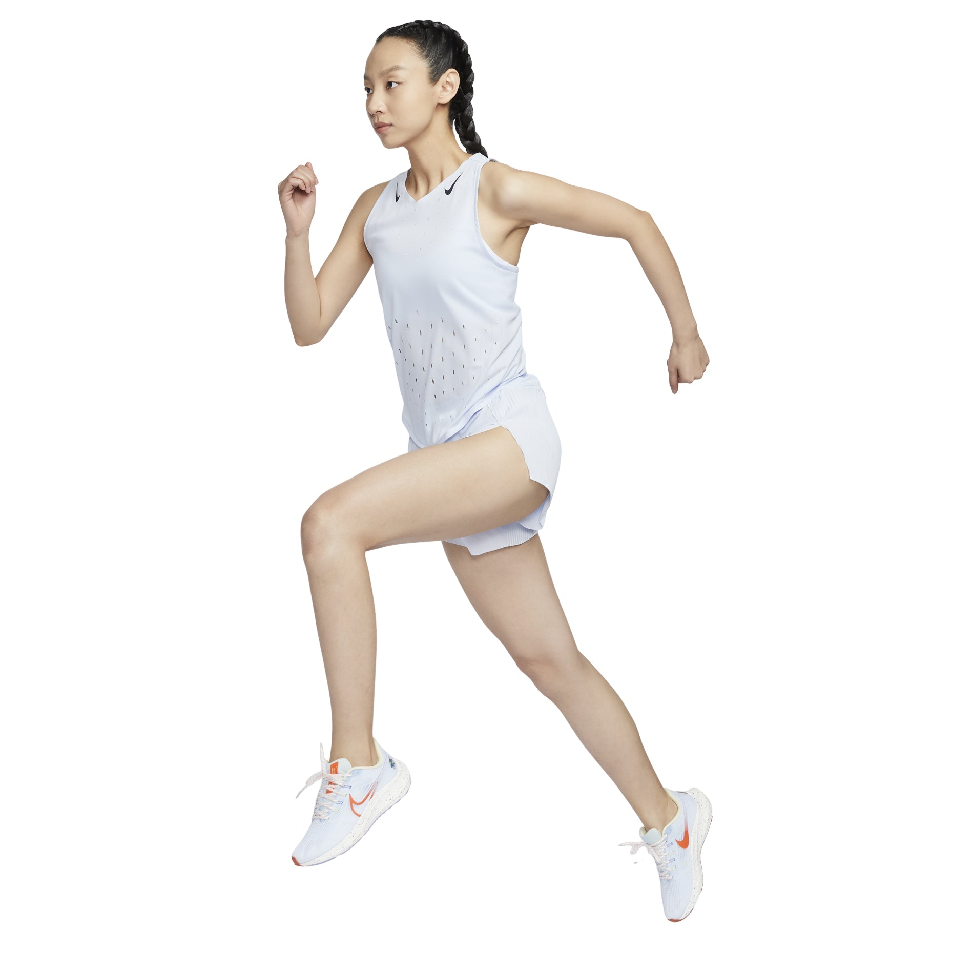 (WMNS) Nike AeroSwift Dri-FIT ADV Running Singlet Asia Sizing 'Football Grey' FN2505-085
