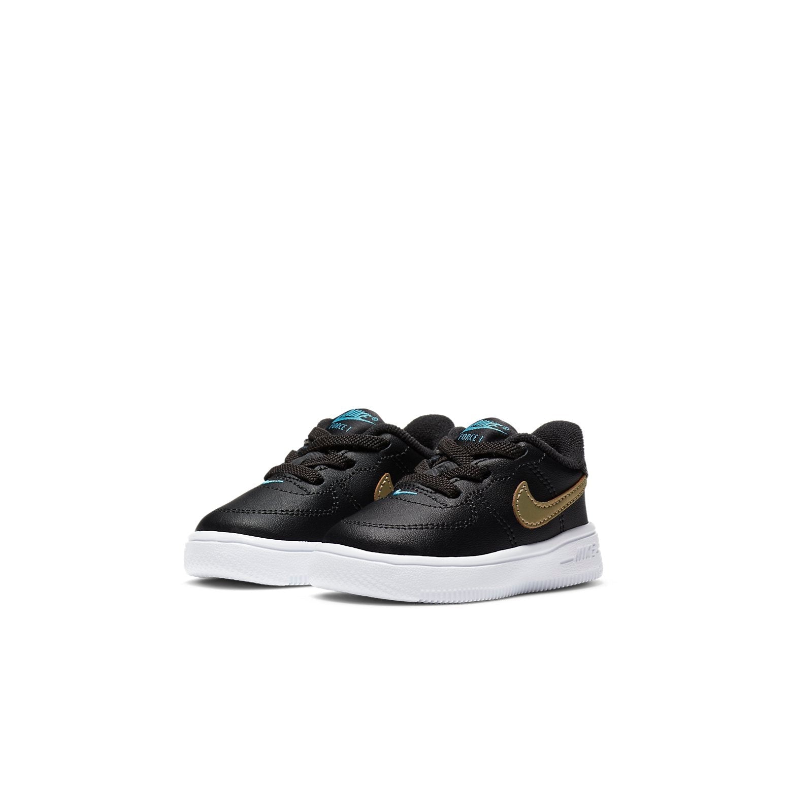 (TD) Nike Force 1 '18 'Black Metallic Gold Star' 905220-009