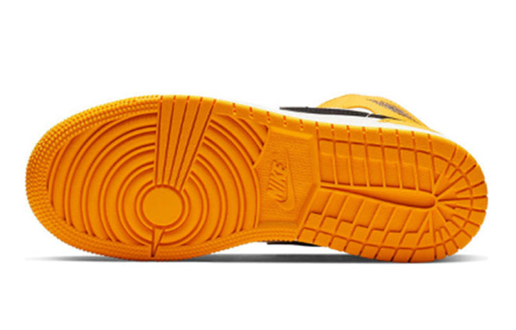 (GS) Air Jordan 1 Mid 'Lakers Gold' BQ6931-700