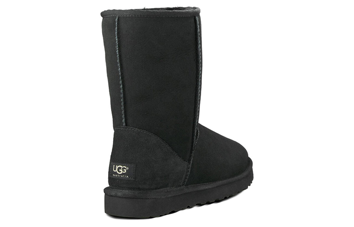 UGG Classic Short Botas Snow Boots Black 5800-BLK