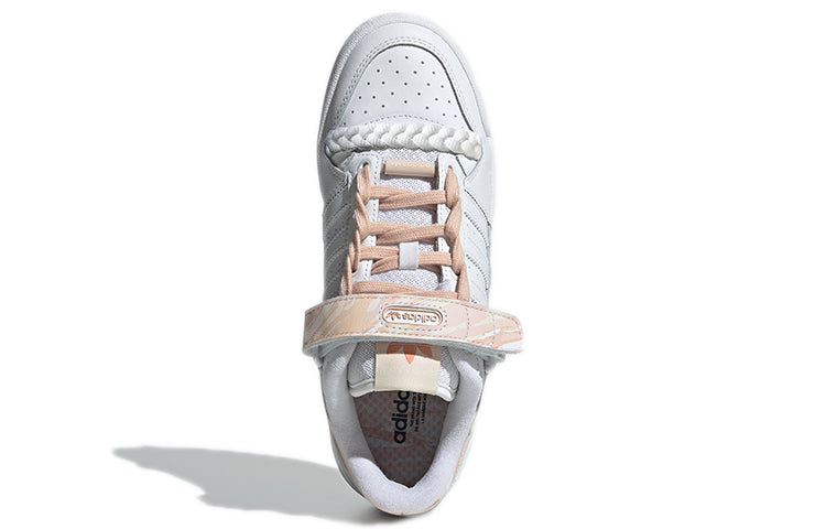 (WMNS) adidas originals Forum Low Sneakers White/Beige GY6984