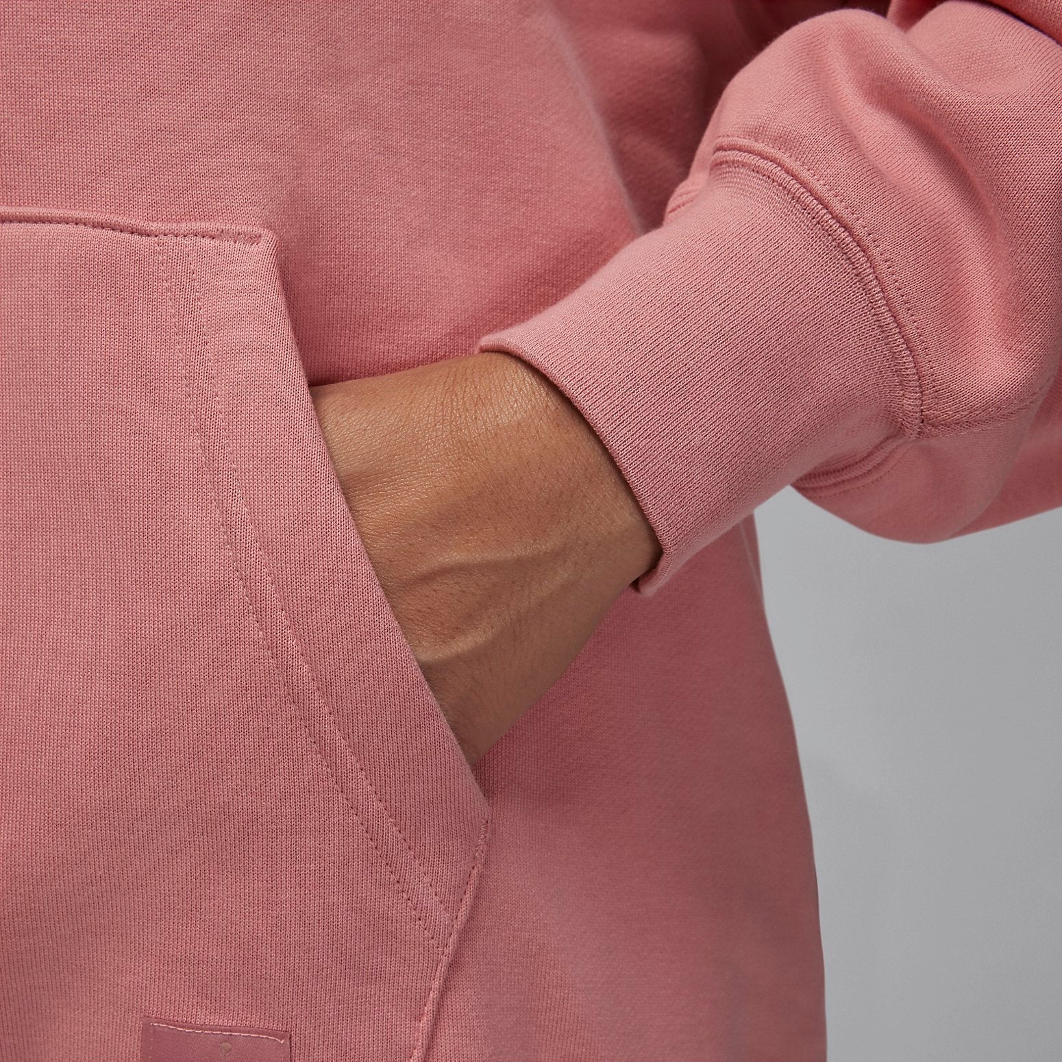 Air Jordan Flight MVP Fleece Pullover Hoodie 'Pink' FB5111-618