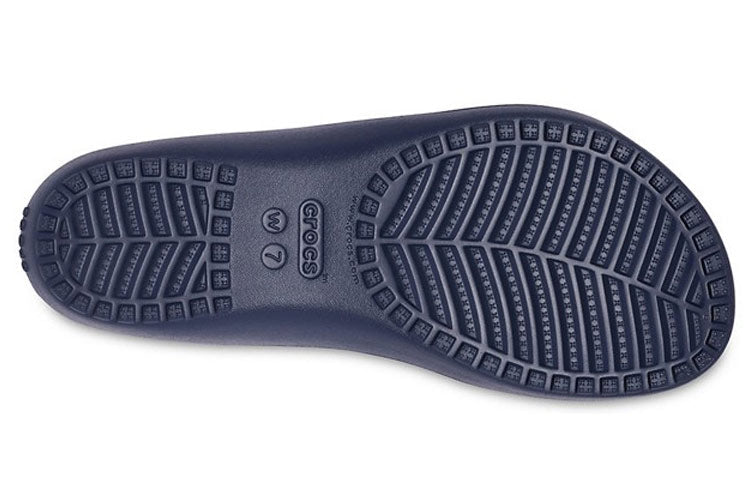 (WMNS) Crocs Deep Blue Slippers 206756-410