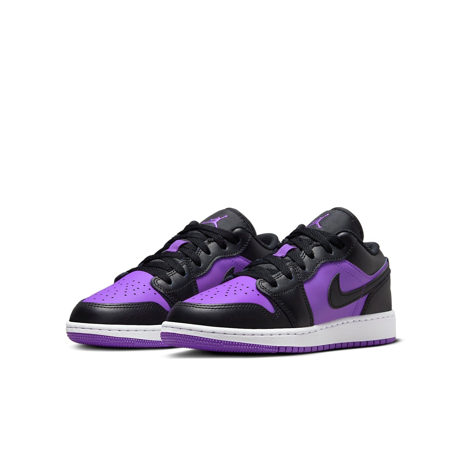 (GS) Air Jordan 1 Low Purple Venom 'Purple' 553560-505