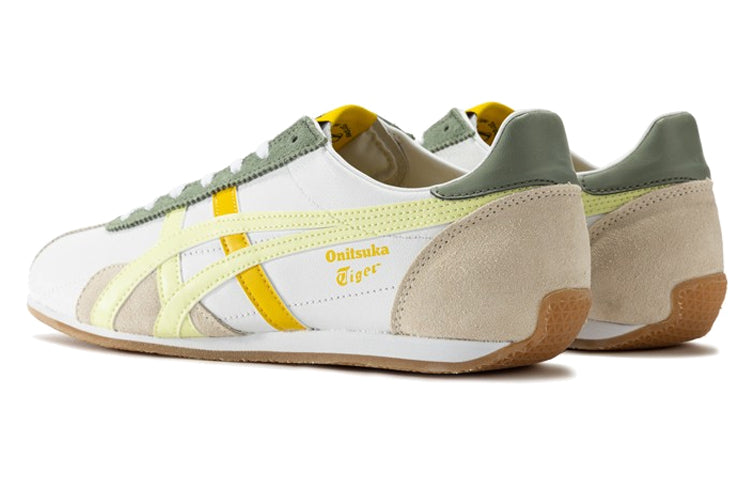 Onitsuka Tiger Runspark Shoes 'White Olive Green Yellow' 1183B480-102