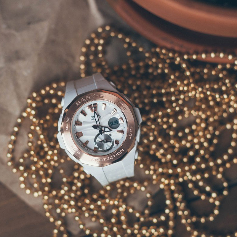 CASIO Baby-G 'White Gold' BGA-220G-7A