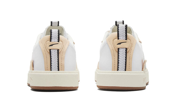 PUMA Oslo Pro Soft White/Orange Low Casual Board Shoes 374085-01