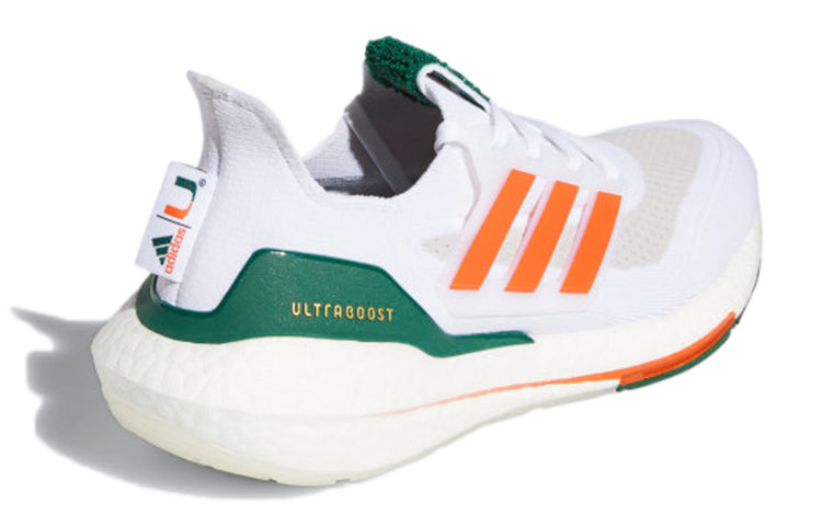 adidas UltraBoost 21 'NCAA Pack - Miami' GX7966
