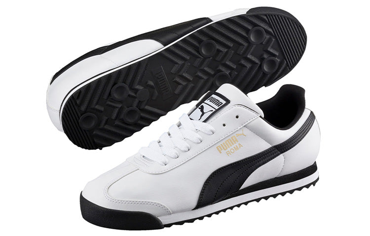PUMA Roma Basic 'White Black' 353572-04
