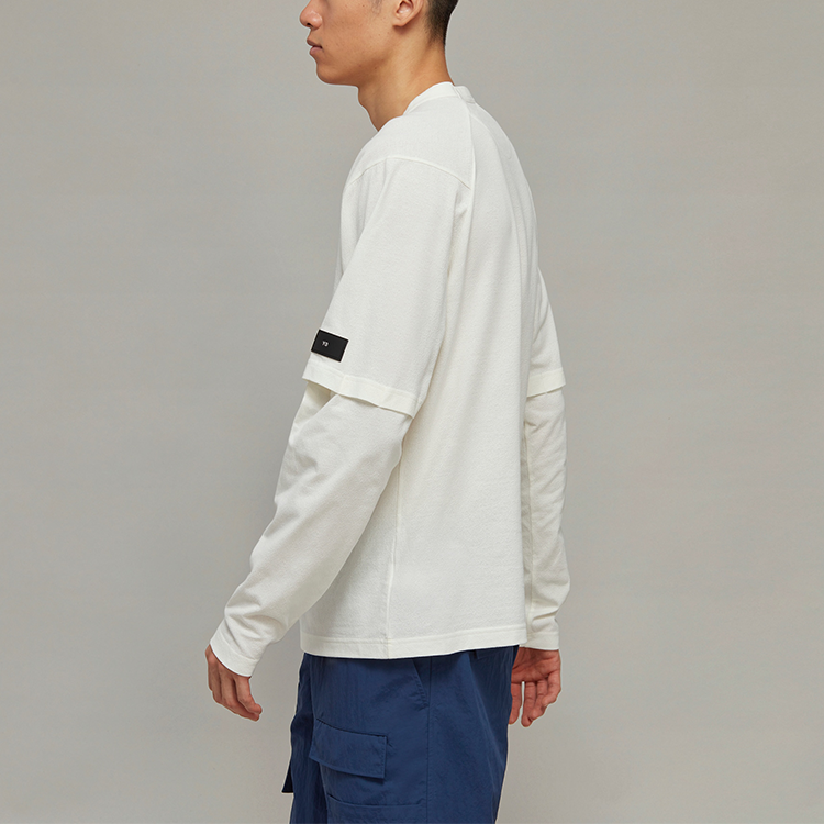 adidas Y-3 Off-White Layered Long Sleeve T-Shirts 'White' HZ8821