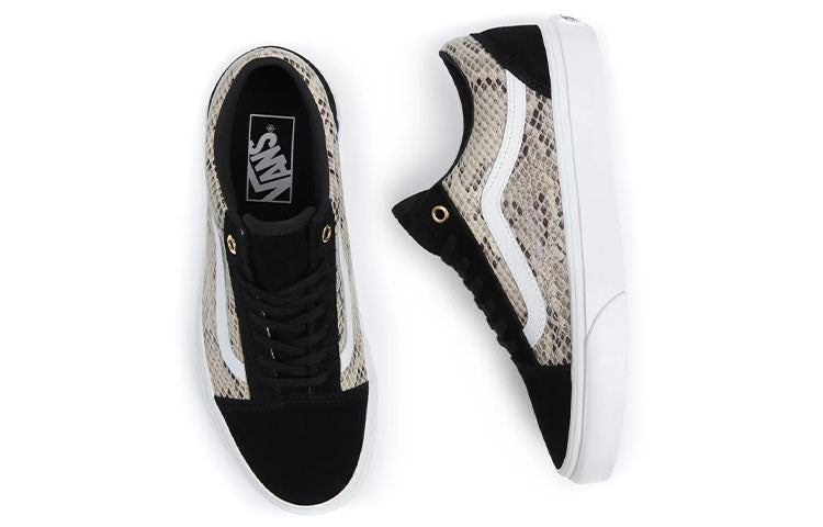 (WMNS) Vans Old Skool Shoes 'Black Beige' VN0A5JMI18J