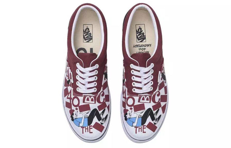 Vans Era YUSUKE HANAI ABCMART40th ABCMart 40 'Red White' 596208-0001
