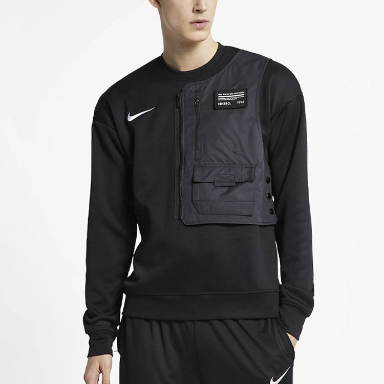 Nike FC Shell Long Sleeves T-Shirt 'Black' AQ0671-010