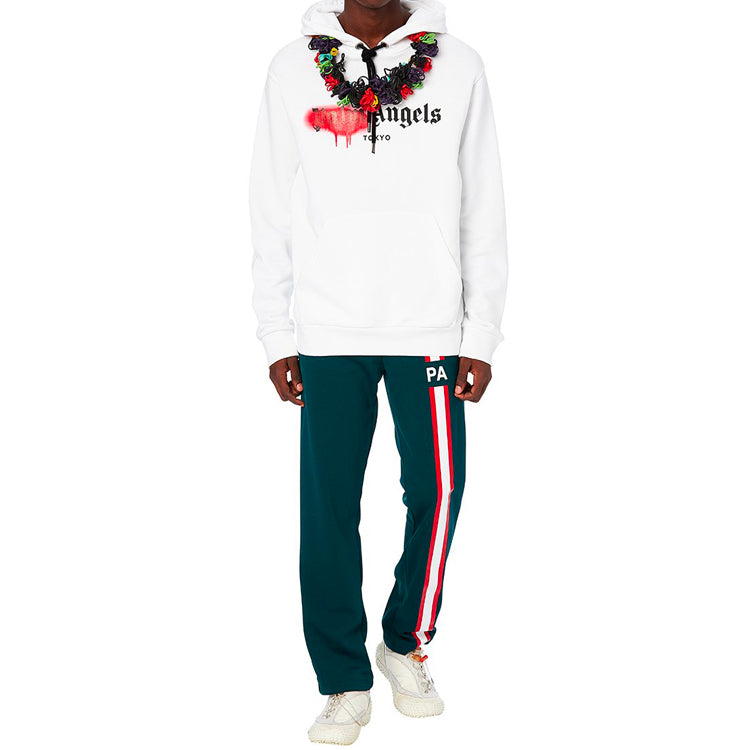 Men's PALM ANGELS Hong Kong Slogan White PMBB003S206360530120