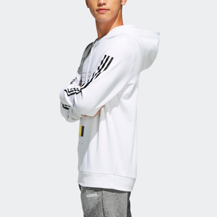 adidas neo M FAV GR HOODY Athleisure Casual Sports White EI4474
