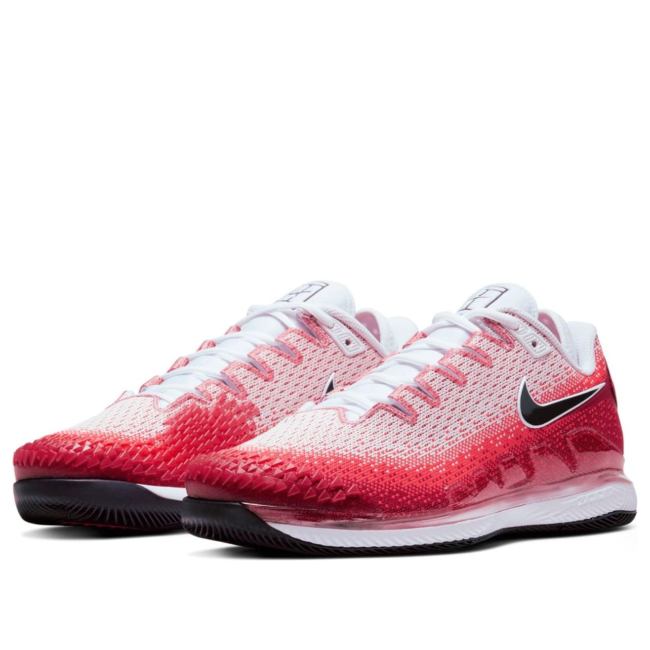 Nike Court Air Zoom Vapor X Knit HC 'Crimson Gym Red' AR0496-600