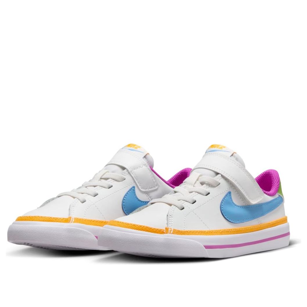 (PS) Nike Court Legacy Lift 'White Multi-Color' DA5381-123