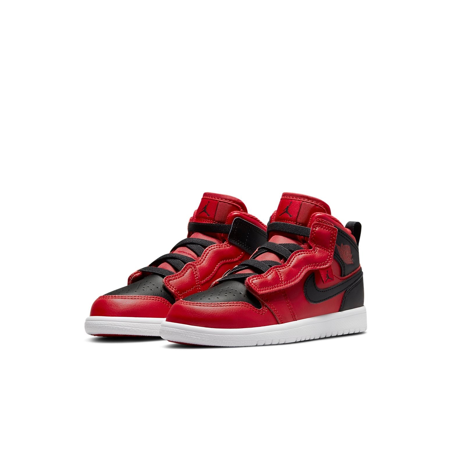 (PS) Air Jordan 1 Mid Retro 'Red Black' AR6351-660