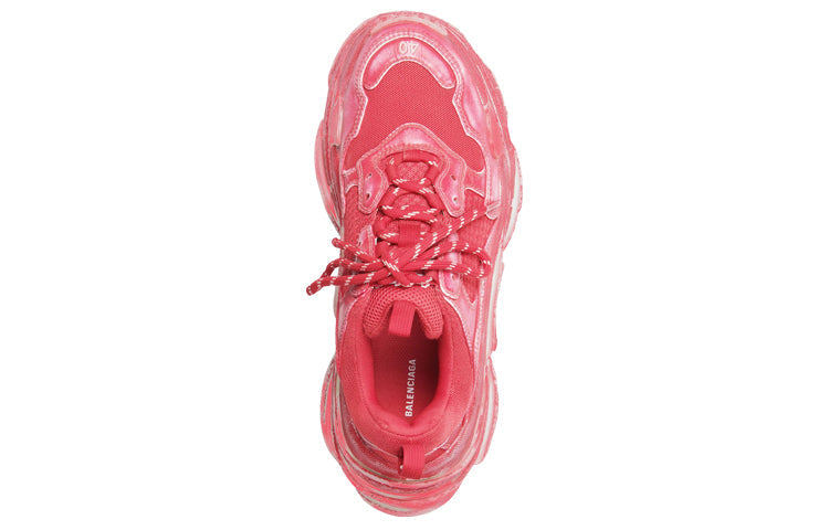 (WMNS) Balenciaga Triple S 'Dark Red' 524039W3CN36000