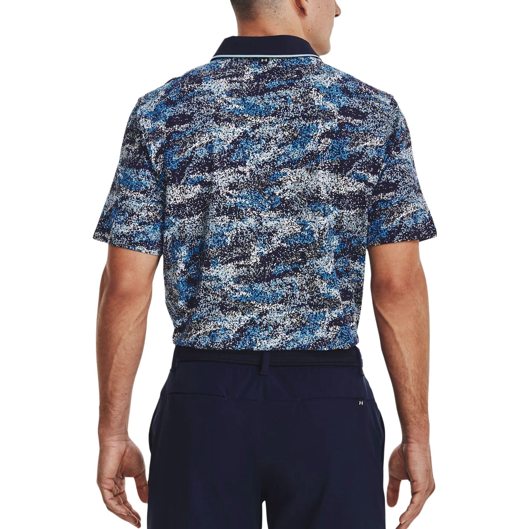 Under Armour Golf Iso-Chill Edge Polo Shirt 'Midnight Navy' 1377365-411
