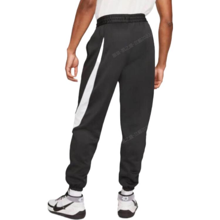 Men's Nike Large logo Brand Logo Bundle Feet Sports Pants/Trousers/Joggers Autumn Black DM0996-010