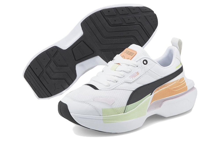 (WMNS) PUMA Kosmo Rider MIS 'White Black Multi-Color' 384856-01