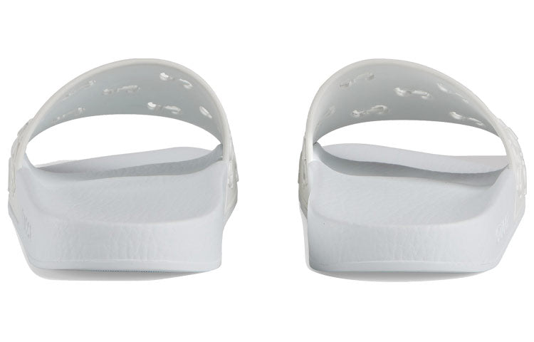 (WMNS) Gucci Rubber GG Slide 'White' 573922-JDR00-9014