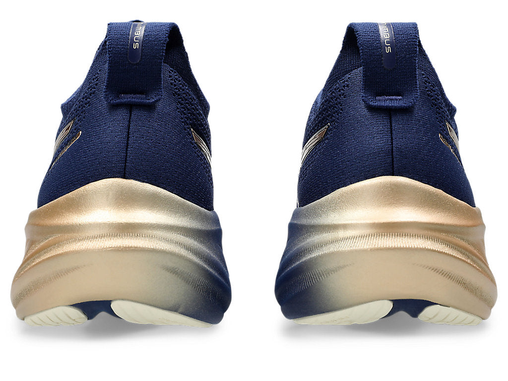 ASICS Gel-Nimbus 26 Sneakers 'Navy Silver Gold' 1011B946-400