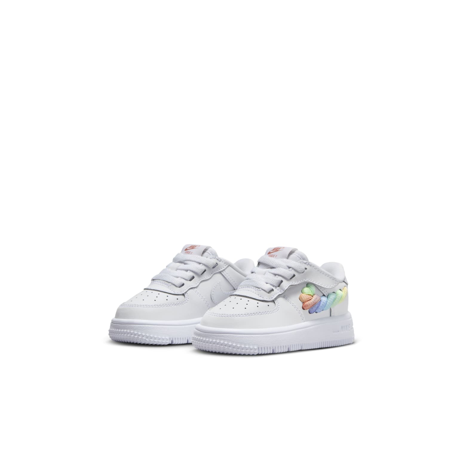 (PS) Nike Force 1 Low LV8 EasyOn 'White Multiple colors' FN4891-100