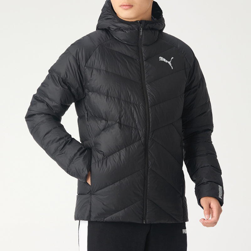 PUMA Pwrwarm Packlite Down Jacket 'Black White' 585315-01