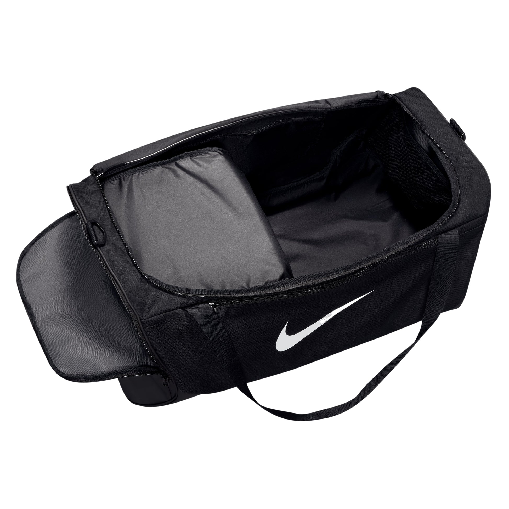 Nike 95L Brasilia Training Duffel Bag 'Black White' IB4391-010