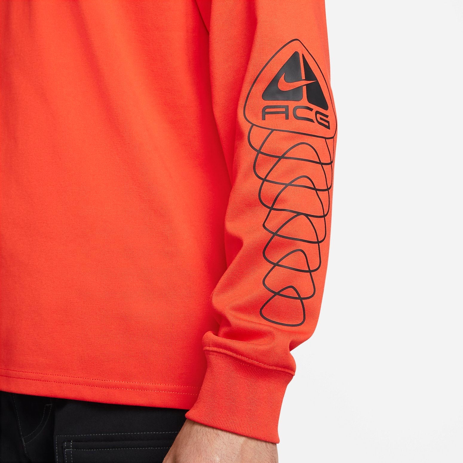 Nike ACG Long Sleeve Shirt 'Picante Red' DX9455-633