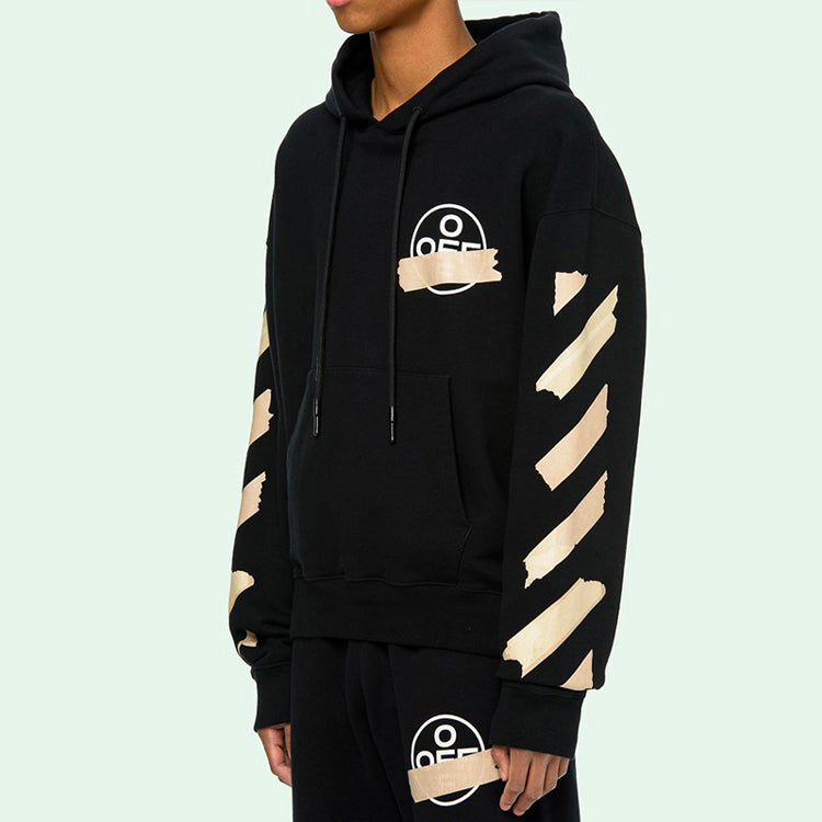 Off-White Bronzing Back Arrow Loose Black OMBB037G20FLE0161048
