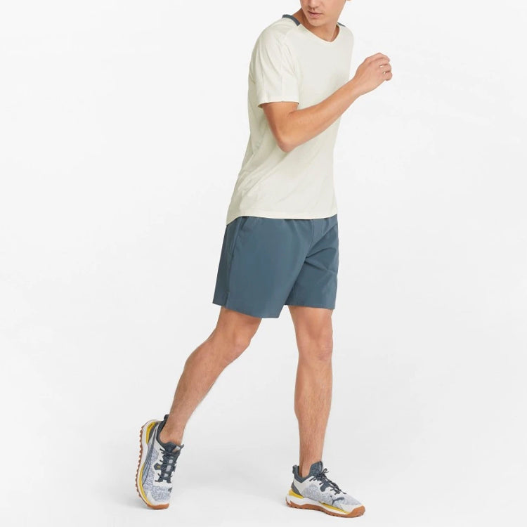 PUMA x First Mile Short Sleeve Running Tee 'White' 521410-65