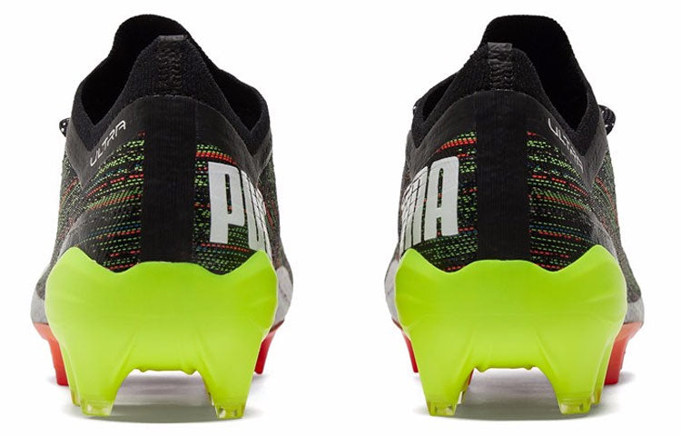 PUMA Ultra 1.2 FG AG 'Black Yellow Alert' 106299-02