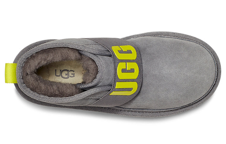UGG Neumel II Graphic Fleece Lined Big Boys Gray 1110703K-MTL