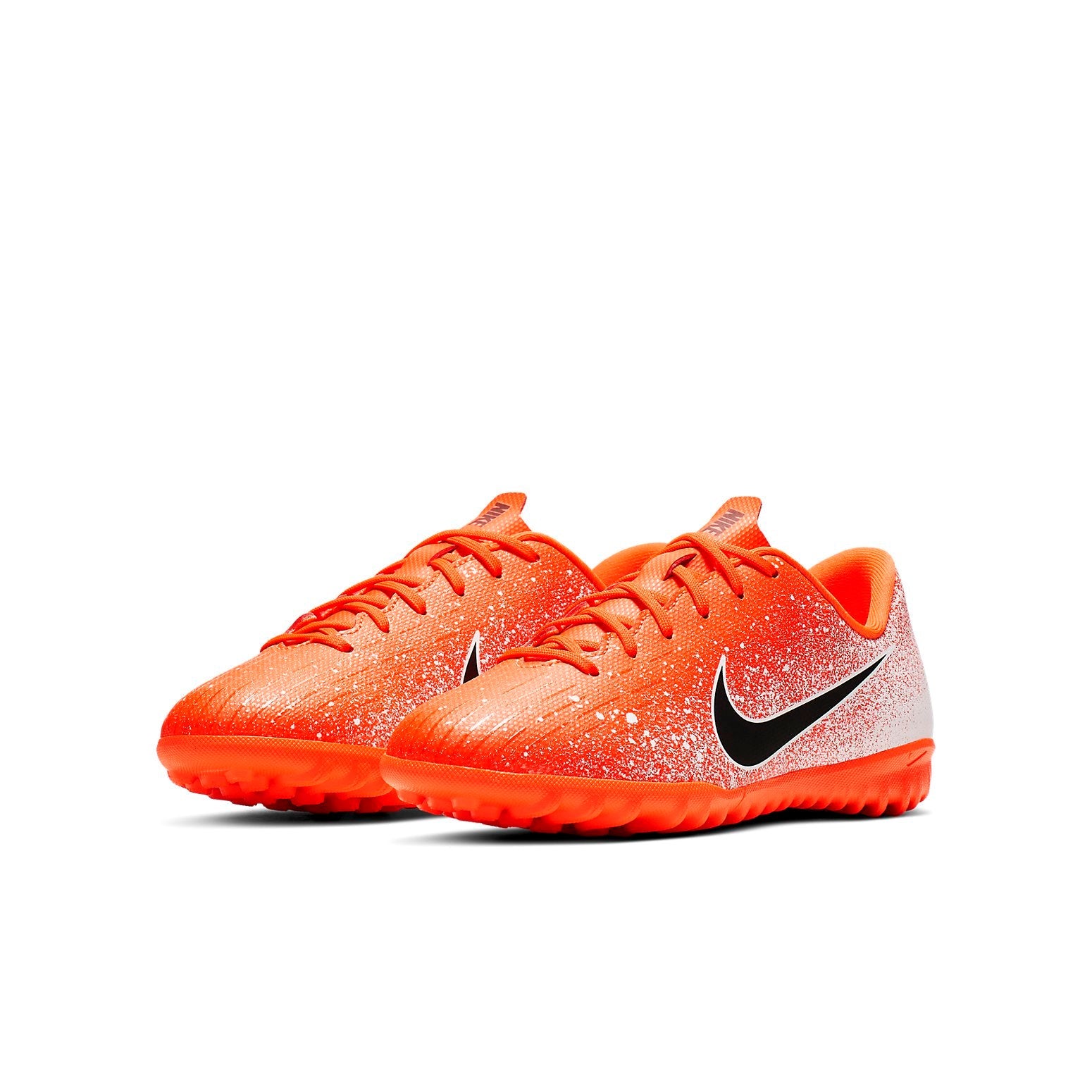 (GS) Nike Mercurial Vapor 12 Academy TF 'Orange White' AJ3102-801