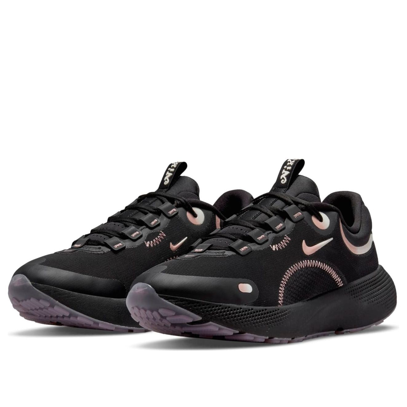 (WMNS) Nike React Escape Run 'Black Pink Glaze Light Soft Pink' DM6190-010