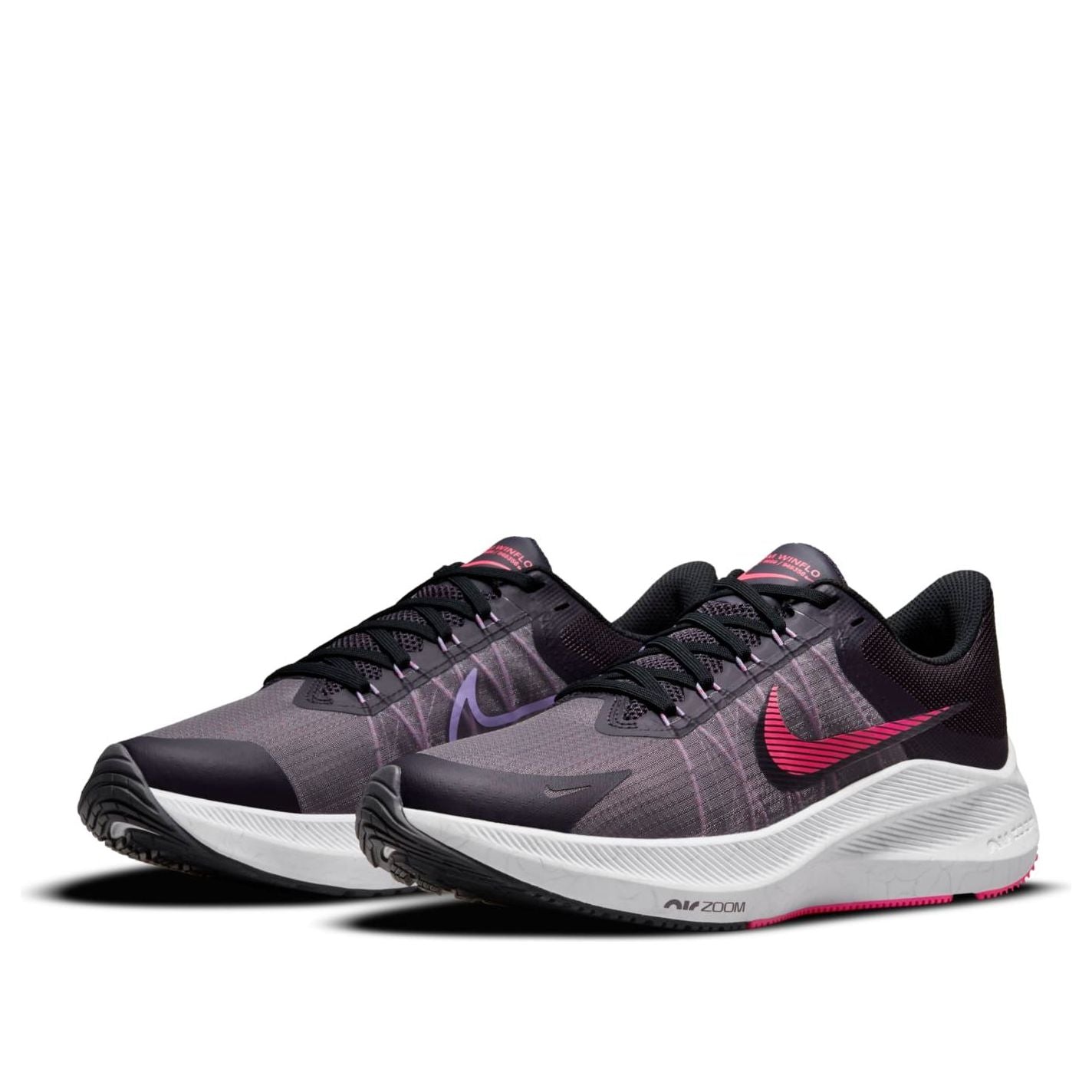 (WMNS) Nike Air Zoom Winflo 8 'Black Pink' CW3421-502