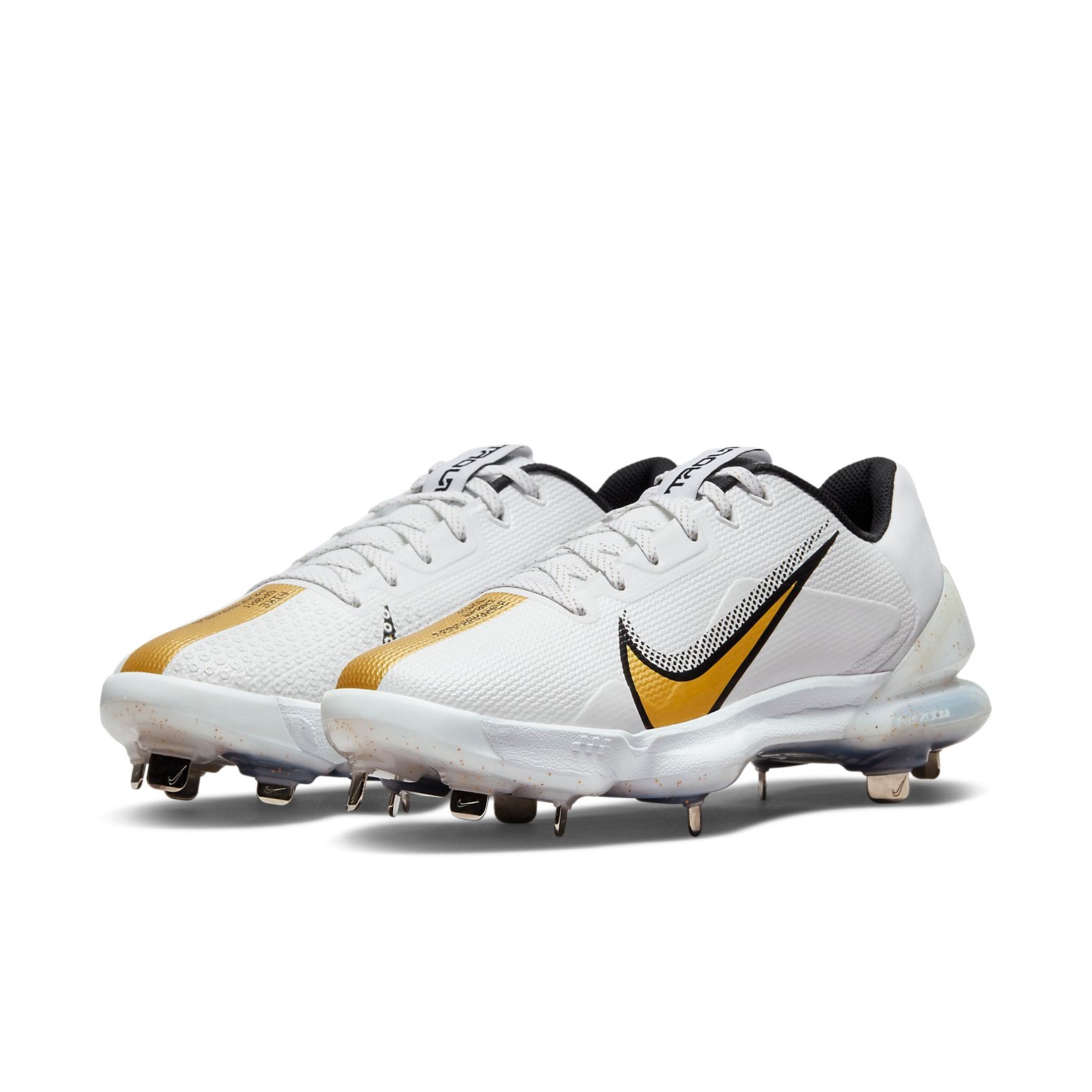 Nike Force Zoom Trout 7 Pro 'White Metallic Gold' CQ7224-106
