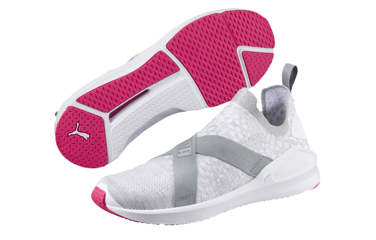 (WMNS) PUMA Fierce Evoknit Sneakers Grey 189456-03