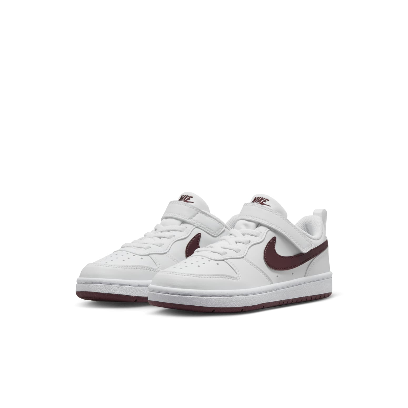 (PS) Nike Court Borough Low Recraft 'White Burgundy Crush' DV5457-112