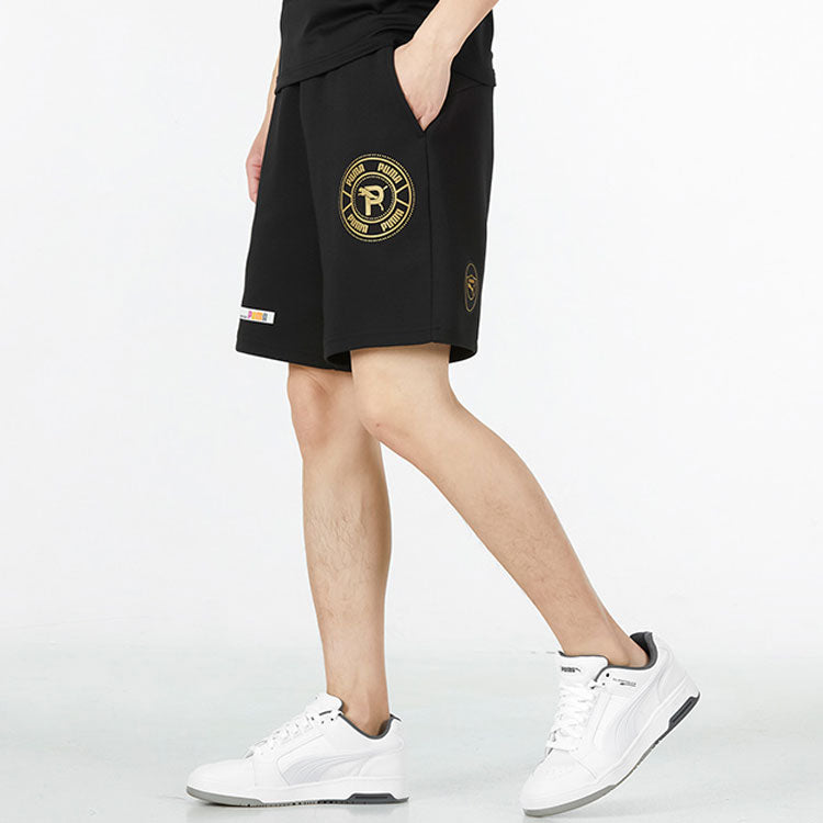 PUMA Mix Badge Shorts 'Black' 537041-01