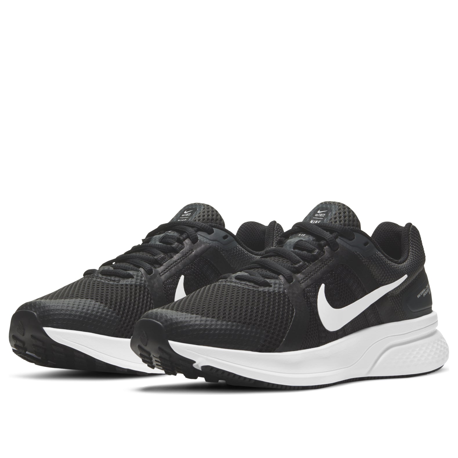 (WMNS) Nike Run Swift 2 'Black White' CU3528-004