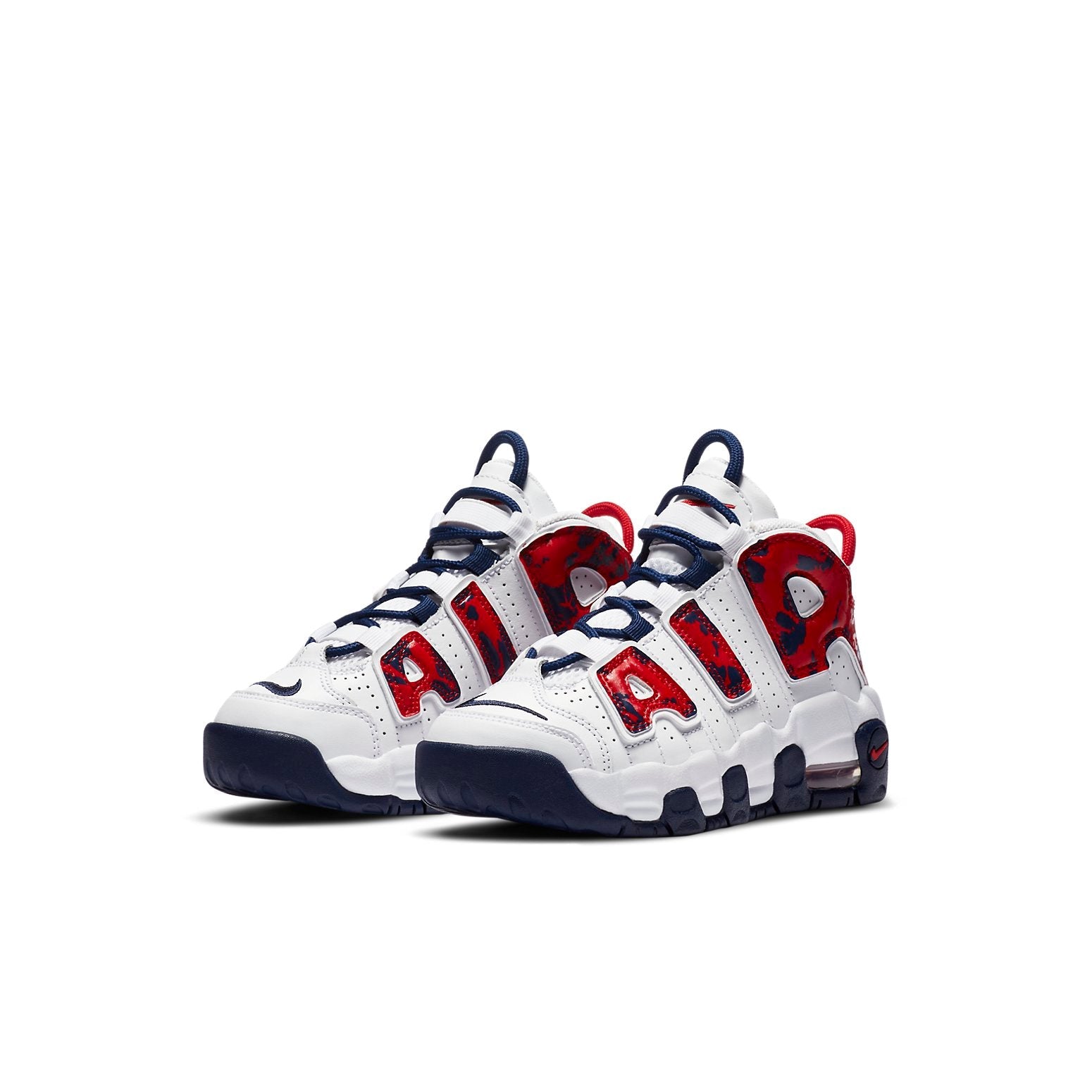 (PS) Nike Air More Uptempo 'Red Navy Camo' CZ7886-100