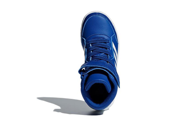 (GS) adidas Altasport Mid El K Wear-resistant Non-Slip Casual Skateboarding Shoes Blue AQ0186