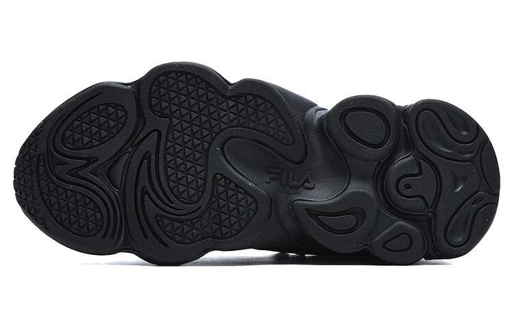 (WMNS) FILA FUSION TENACITY Chunky Sneakers 'Black' T12W311601FBK