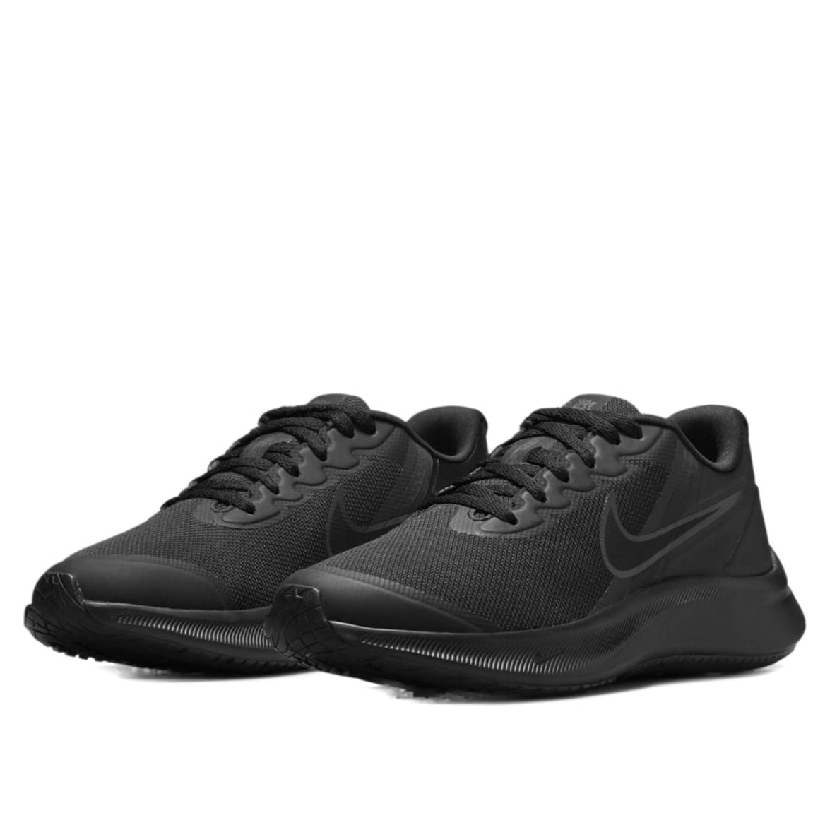 (GS) Nike Star Runner 3 'Triple All Black' DA2776-001