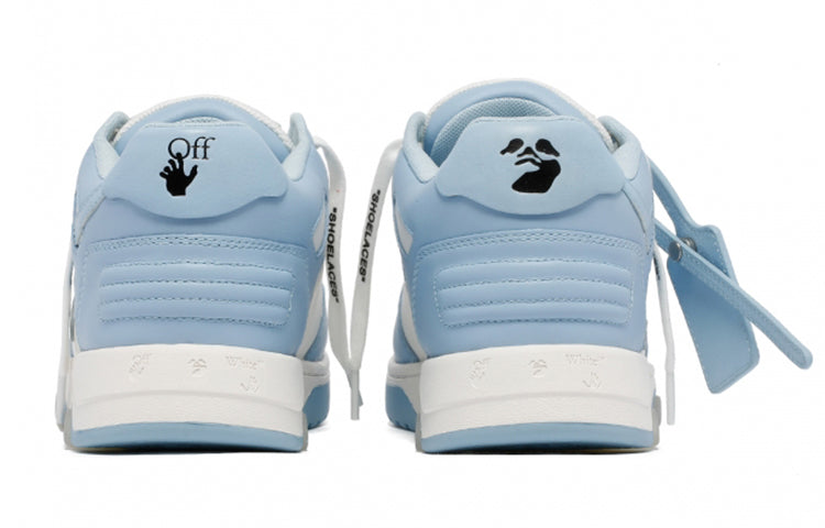 OFF-WHITEOut Of Office low Shoes Blue/White OMIA189S21LEA0010140