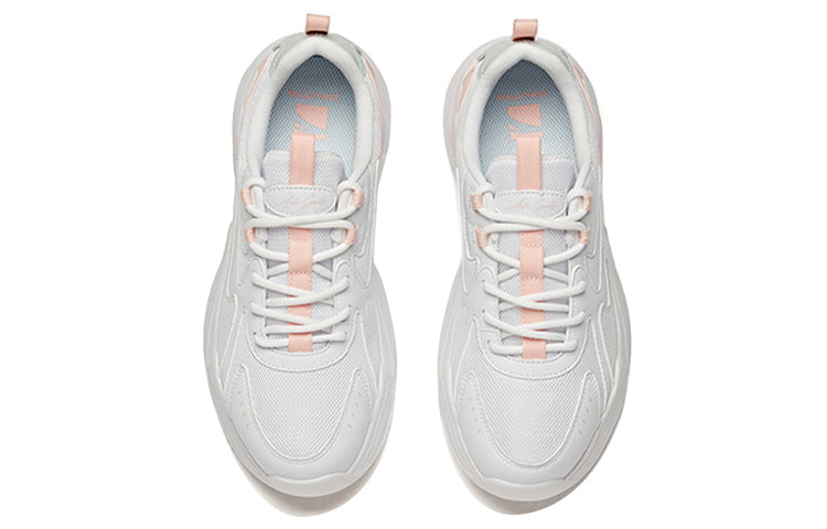 (WMNS) ANTA Life Series Sneakers 'White Pink Grey' 922118823-1